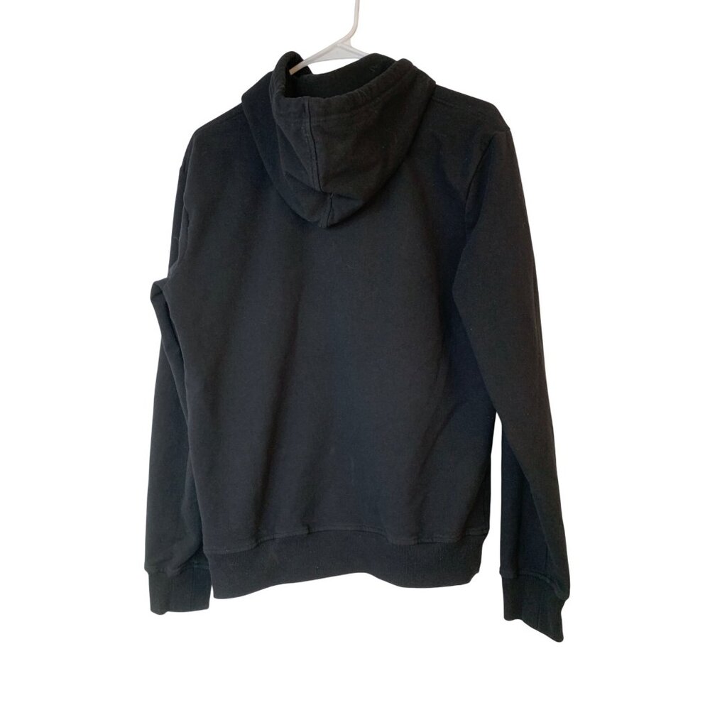Unisex Patagonia Black Pullover Hoodie P-6 Uprisal Logo Sz S RA10051 EUC fleece - Picture 4 of 8